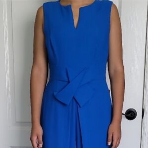 Alex Marie Elegant Blue Sleeveless Pant JumpSuit